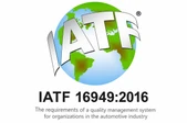 IATF 16949:2016 certification mark